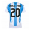 Argentina Alexis Mac Allister #20 Hemmatröja Copa America 2024 Korta ärmar